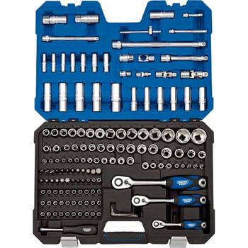 Draper 149 Piece Combination Drive Hex Socket and Screwdriver Bit Set Metric and Imperial