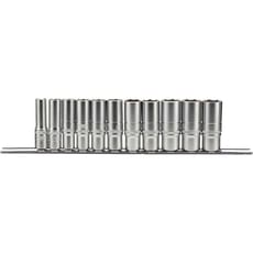 Draper Expert 11 Piece 3/8" Drive Deep Hex Socket Set Imperial Draper Expert 11 Piece 3/8" Drive Deep Hex Socket Set Imperial