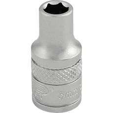 Draper 1/4" Drive Satin Finish Hexagon Socket Metric Draper 1/4" Drive Satin Finish Hexagon Socket Metric