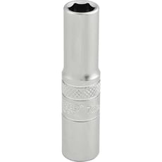 Draper 1/4" Drive Polished Finish Deep Hexagon Socket Metric Draper 1/4" Drive Polished Finish Deep Hexagon Socket Metric