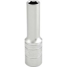 Draper 3/8" Drive Satin Finish Deep Hexagon Socket Metric