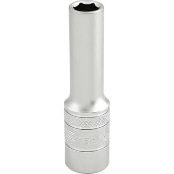 Draper 3/8" Drive Satin Finish Deep Hexagon Socket Metric