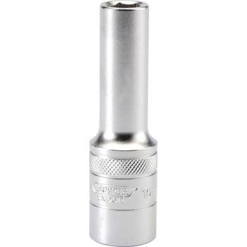 Draper 1/2" Drive Satin Finish Deep Hexagon Socket Metric