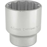 Draper 3/4" Drive Polished Finish Bi Hexagon Socket Metric Draper 3/4" Drive Polished Finish Bi Hexagon Socket Metric
