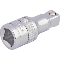 Draper 3/8" Drive Satin Chrome Wobble Socket Extension Bar