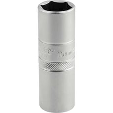 Draper 1/2" Drive Satin Chrome Hexagon Spark Plug Socket Draper 1/2" Drive Satin Chrome Hexagon Spark Plug Socket