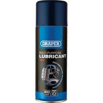 Draper Multi Purpose PTFE Lubricant Spray