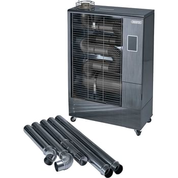 Draper Far Infrared Diesel Heater and Flue Kit 11.6kW