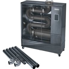 Draper Far Infrared Diesel Heater and Flue Kit 15.1kW