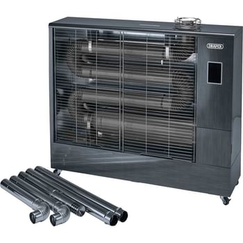 Draper Far Infrared Diesel Heater and Flue Kit 19.8kW