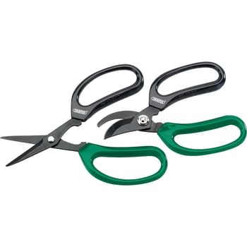 Draper 2 Piece Soft Grip Garden Scissor Set