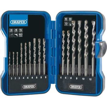 Draper 15 Piece Masonry Drill Bit Set
