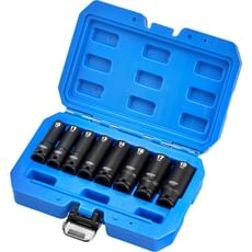 Draper Hi Torq 8 Piece 3/8" Drive Deep Hexagon Impact Socket Set