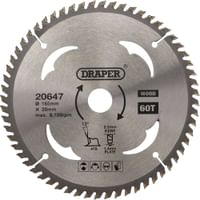Draper TCT Wood Cutting Circular Saw Blade