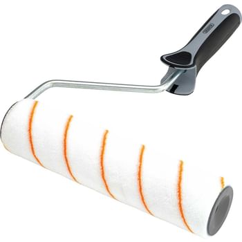 Draper Short Pile Polyester Paint Roller with Soft Grip Handle