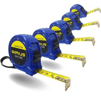 Sirius 5 Piece Contractor Tape Measure Kit