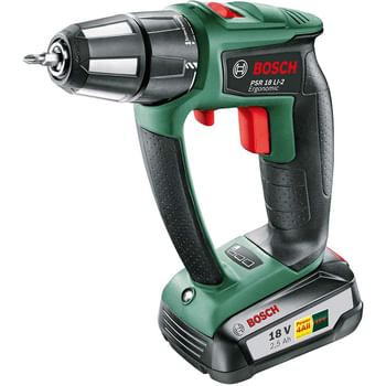 Bosch PSR 18 LI-2 ERGONOMIC 18v Cordless Drill Driver