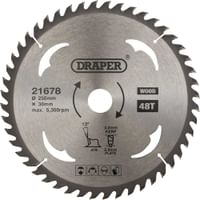 Draper TCT Wood Cutting Circular Saw Blade