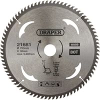 Draper TCT Wood Cutting Circular Saw Blade