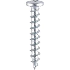 Pvc Window Screws Shallow Pan BZP