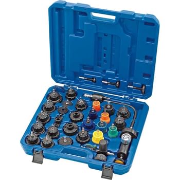 Draper Expert 33 Piece Automotive Radiator and Cap Pressure Test Tool Kit