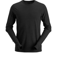 Snickers 2427 Mens AllroundWork Wool Long Sleeve T Shirt