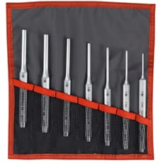 Facom 248.JT7 7 Piece Drift Punch Set in Tool Roll