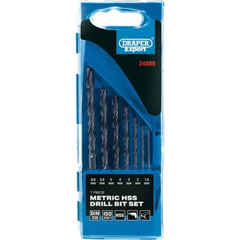 Draper Expert 7 Piece HSS Drill Bit Set
