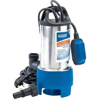 Draper SWP210DWSS Stainless Steel Submersible Dirty Water Pump