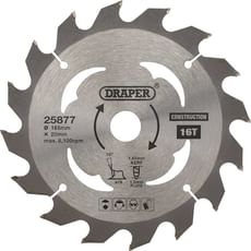 Draper TCT Construction Circular Saw Blade Draper TCT Construction Circular Saw Blade