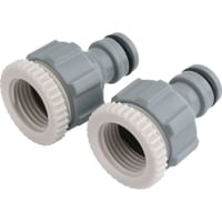 Draper 2 Piece 1/2" and 3/4" BSP Tap Connector Set 