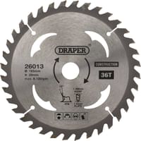 Draper TCT Construction Circular Saw Blade