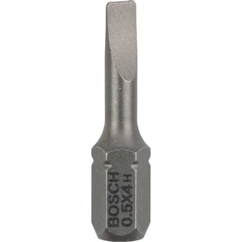 Bosch Extra Hard Slotted Screwdriver Bit