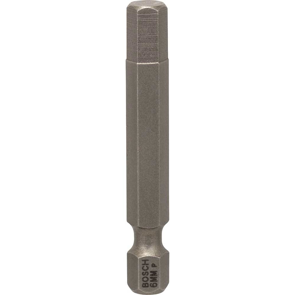 Bosch Hex Extra Hard Screwdriver Bit - Hex 6mm 50mm Pack of 3 ...