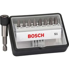 Bosch 9 Piece S Extra Hard Screwdriver Bit Set Bosch 9 Piece S Extra Hard Screwdriver Bit Set