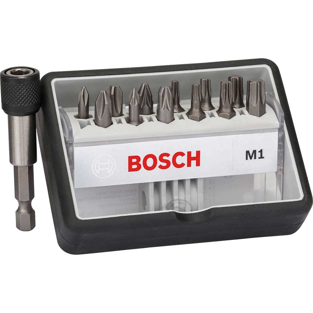 Bosch 13 Piece M Extra Hard Screwdriver Bit Set | Screwdriver Bits