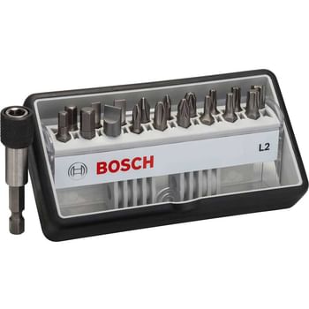 Bosch 19 Piece L Extra Hard Screwdriver Bit Set