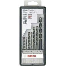 Bosch 7 Piece Silver Percussion Masonry Drill Bit Set