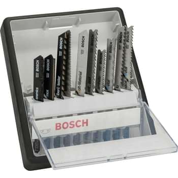 Bosch 10 Piece Jigsaw Blade Set Price Comparisons | Compare The Build