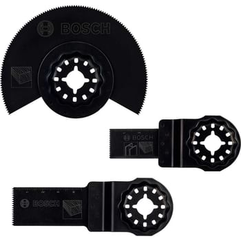 Bosch 3 Piece Wood Cutting Blade Set for Oscillating Multi Tools
