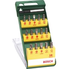 Bosch 16 Piece Mixed Screwdriver Bit Set