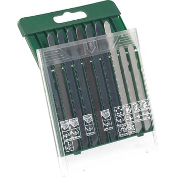Bosch 10 Piece Wood and Metal Cutting T Shank Jigsaw Blade Set