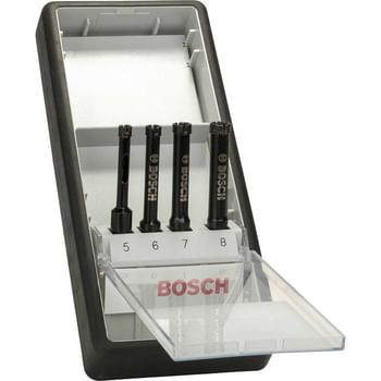 Bosch 4 Piece Diamond Drill Bit Set