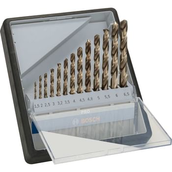 Bosch Robust Line 13 Piece HSS-Co Drill Bit Set