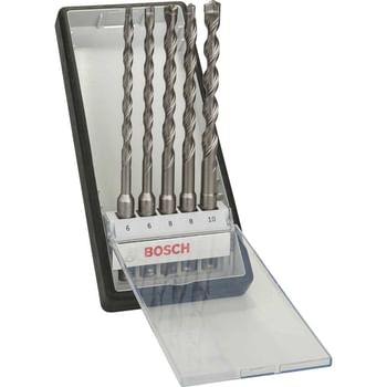 Bosch 5 Piece SDS Plus 7X Masonry and Concrete Drill Bit set