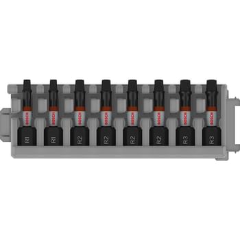 Bosch Pro 8 Piece Impact Robertson Screwdriver Bit Set