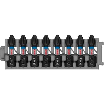 Bosch 8 Piece Impact Control Phillips PH2 Screwdriver Bit Set