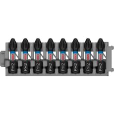 Bosch 8 Piece Impact Control Phillips PH2 Screwdriver Bit Set Bosch 8 Piece Impact Control Phillips PH2 Screwdriver Bit Set