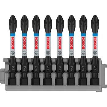 Bosch 8 Piece Impact Control Phillips PH2 Screwdriver Bit Set