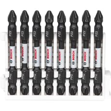 Bosch 8 Piece Impact Control Double Ended PH2 / PZ2 Screwdriver Bit Set Bosch 8 Piece Impact Control Double Ended PH2 / PZ2 Screwdriver Bit Set